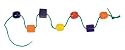 Melissa & Doug Primary Lacing Beads