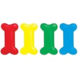 Creative Converting Paw-Ty Time Molded Dog Bone Candles, Set Of 4