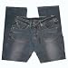 Womens Makaveli Denim Jeans 15 Rhinestones
