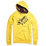 fox racing progression pull over hoody yellow lge