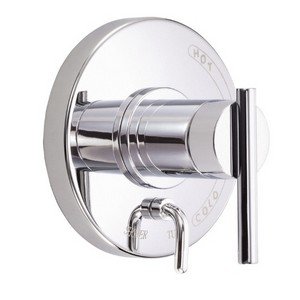 Danze D500458T Parma Shower Valve Escutcheon Trim Kit with Diverter, Chrome, Valve Not Included