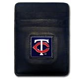 Minnesota Twins Leather Money Clip