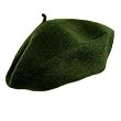 10.5 in French Beret - Olive Green