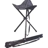 Black Collapsible Stool by Rothco