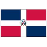 Dominican Republic Flag 3ft x 5ft Polyester