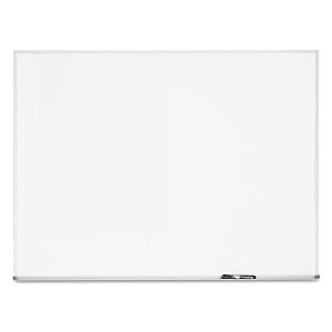 Quartet Products - Quartet - Dry Erase Board, Melamine Surface, 36 x 24, Aluminum Frame - Sold As 1 Each - Durable white melamine dry erase surface delivers effective performance. - Satin-finish anodized aluminum frame complements contemporary environments. - Includes tray for convenient marker storage. - Easy-to-hang board has factory-installed SureLoxTM mounting system. -