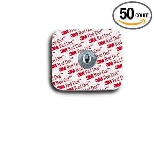 3M Red Dot Multi-Purpose Monitoring Electrode, Foam, 50/bg: Amazon.com: Industrial & Scientific
