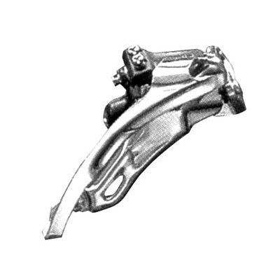 Shimano FD-M330 Acera Triple Front Derailleur 31.8mm TP TS HDC Silver