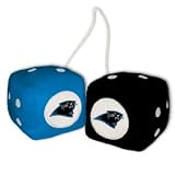 Americans Sport's Carolina Panthers Fuzzy Dice