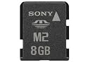 8GB Memory Stick Micro Media + M2 Duo Adaptor