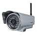 Foscam FI8904W Outdoor Wireless/Wired IP Camera with 15-20 Meter Night Vision and 6mm Lens (67� Viewing Angle) - Silver