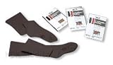 Black Knee Length T.E.D. Anti-Embolism Stocking with Closed Toe - Black - Small/Long Length - Pair