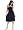 Little Black Convertible Dress or Skirt 8 Different Looks Made in USA S M or L Sizes: Small