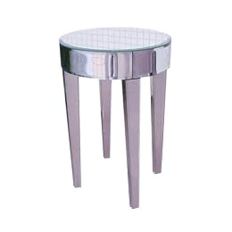 Floral Mirrored Side Table - Round : Target from target.com