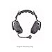 Eartec Ultra Double-Ear Heavy Duty Headset with Mic and 4-Pin XLR Female Connector for Clear-Com and Telex Intercom Systems