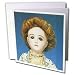 Florene Vintage - 1880 Bisque Doll - Greeting Cards-12 Greeting Cards with envelopes