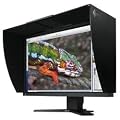 Eizo CG243WFS-BK 61 cm (24 Zoll) Widescreen LCD Monitor DVI (Kontrast 850:1, 5ms Reaktionszeit)