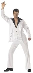 California Costumes Men's Saturday Night Fever Costume,White/Black,Small 