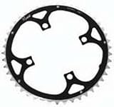 34T, Ramped, 104mm, 8-9 sp, Silver Alloy Chainring