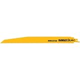 DEWALT DW4860 12-Inch 6 TPI Demolition Bi-Metal Reciprocating Saw Blade, 5-Pack