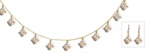 Click here to buy Lucky Me Fresh Water Pearl Necklace and Earring Set.