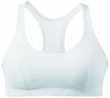 Champion Women's Shape T-Back Sports Bra, White, 34B
