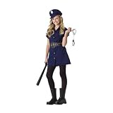 In The Line of Duty Preteen Girls Police Costume