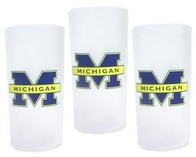 Michigan Wolverines NCAA Tumbler Drinkware Set (3 Pack)