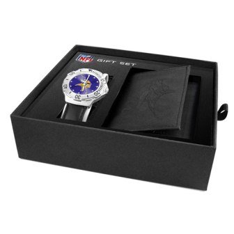 Minnesota Vikings Watch & Wallet Gift Set