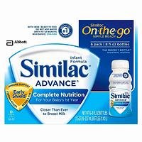 Similac Advance Infant Formula, Ready To Feed, 8-Fluid Ounces (Pack of 6)
From Similac
