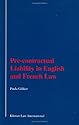 Pre-Contractual Liability in English and French Law