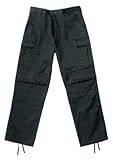 Military Ultra Force BDU Pants W/ Teflon Coating (X-Large, Black) Military Ultra Force BDU Pants W/ Teflon Coating (X-Large, Black)