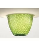 Forecast F1705MGR Quattro Pendant Glass Accessory, Marta Green Glass