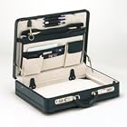 Bonded Leather Attach� With Bar Locks, 18-1 8w X 4d X 13-3 8h, Black - Same Day Shipping... by Universal