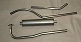 Single Exhaust Complete System - 6 cyl full size and some early V8