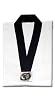 Tae Kwon Do (TKD) Uniform Light Weight White With Black Trim V-Neck Top Only