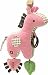 31XZGCQLnTL. SL75  Gund Baby Dotted Giraffe Activity Toy   Pink
