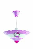 Dalber - 63254 - Lampe de Plafond - Lustre Conique - Hello Kitty - PVC