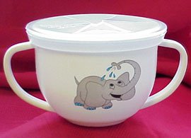 Childrens Toyshop  Toys : Snack-Trap Elephant on a white cup