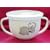 Snack-Trap Elephant on a white cup