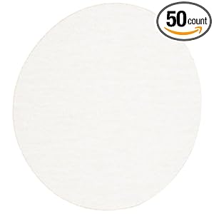 3M NX Hook and Loop Paper Disc, Aluminum Oxide, 5" Diameter, P800 Grit (Pack of 50)