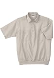 Banded Bottom Mixed Textured Shirt