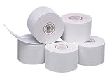 PM Company Cash Register/POS One Ply Bond Rolls, 1.75 Inch Width, 150 Foot Length, White, 10 per Pack (18990)