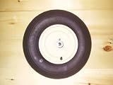 SCENIC ROAD SR-10 SR-8 WHEELBARROW WHEEL BLACK 16 INCH