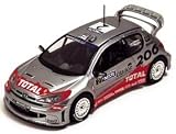 Review IXO  / Die-cast Model Peugeot 206 WRC 2002 (1:43 scale in Silver with graphics)