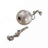 Eigenschaften KnorrPrandell  / Gütermann / KnorrPrandell 2235075 - Komplettverschluss mit Wachsperle 8mm silb