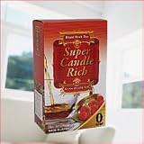 便秘解消をするお茶でスッキリさせ紅茶味のハーブがスーパーキャンドルリッチの画像