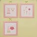 Clothes Line - Wall Art: Set of 3 (embroidered)