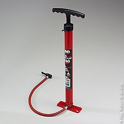 Custom Accessories #57772 RED Tire Pump