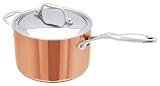 Review Horwood SQ96 / Stellar Lamina Copper 18cm Deep Saucepan